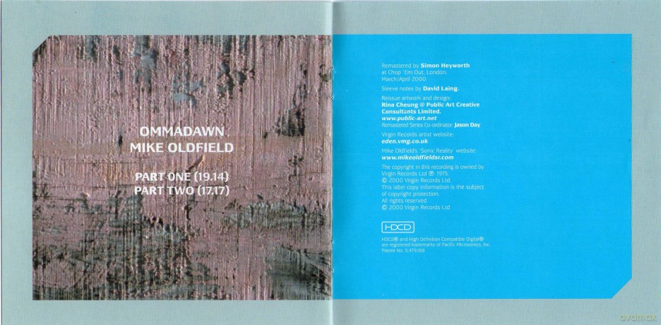 Mike Oldfield: Ommadawn [CD]