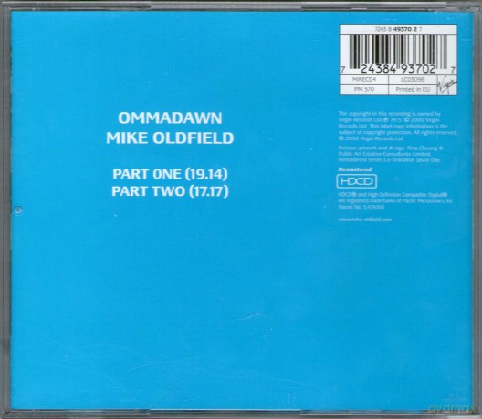 Mike Oldfield: Ommadawn [CD]