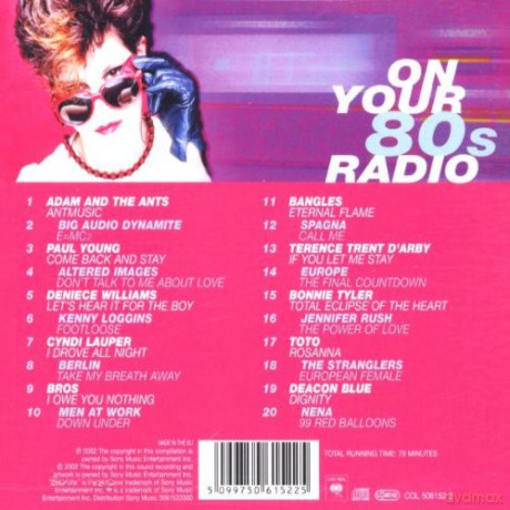 On Your 80's Radio [CD]