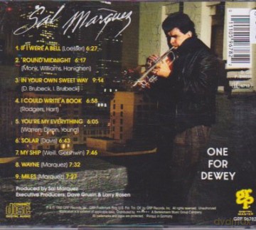 Sal Marquez: One for Dewey [CD]