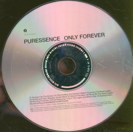 Puressence: Only Forever [CD]