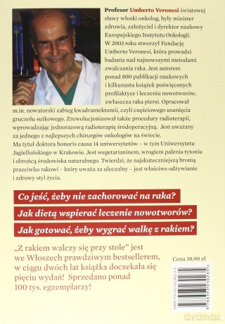 Z rakiem walczy się przy stole [KSIĄŻKA]
