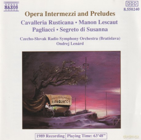Opera, Intermezzi, Prelud [CD]