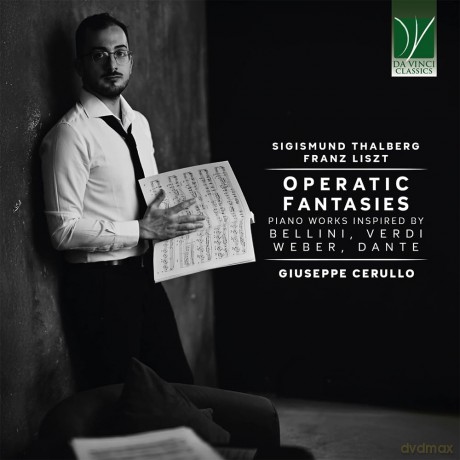 Giuseppe Cerullo: Operatic Fantasies: Piano Works Inspired By Bellini, Verdi, Weber, Dante [CD]