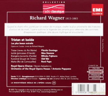 Wagner: OpRa Rc 30 Wagner Tristan [CD]