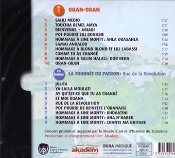Maurice El Medioni: Oran-Oran + Bonus - La Tournee Du Patron [2CD]