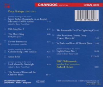P. Grainger: Orchestral Works 3 [CD]