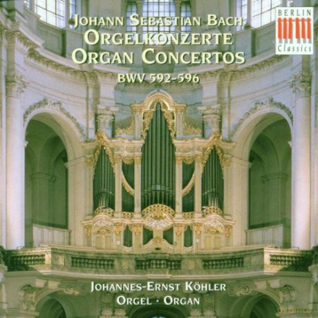 Johann Sebastian Bach: Organ Concertos [CD]
