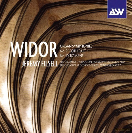 Jeremy Filsell: Organ Symphonies Nos. 9 And 10 [CD]