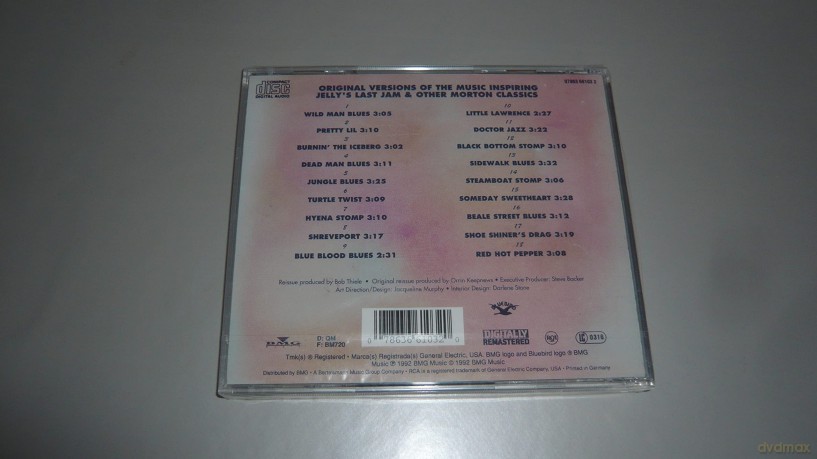 Jelly Roll Morton: Orig Versions of Jellys Last Jam Music [CD]