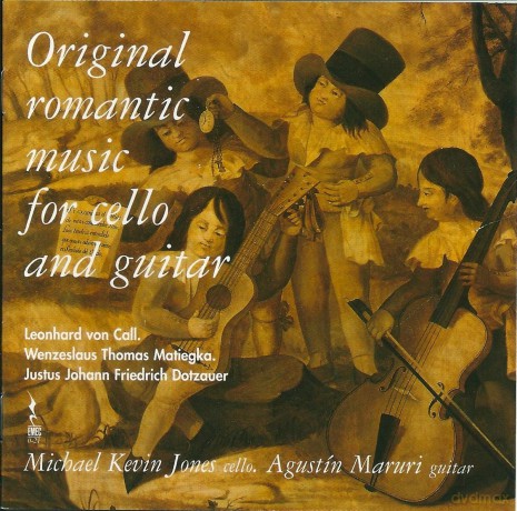 Michael Kevin Jones: Original Romantic Music for Cello and Guitar [CD]