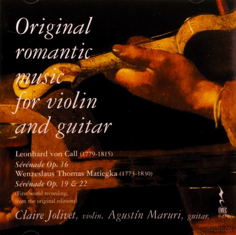 Claire Jolivet: Original Romantic Music For Violin And Guitar [CD]