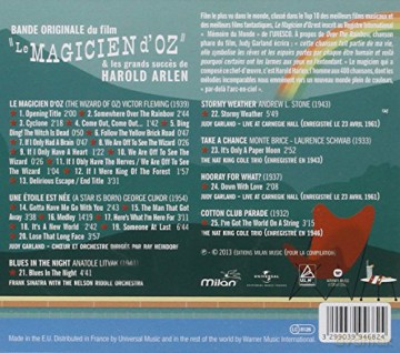 Harold Arlen: Original Soundtrack From The Wizard of Oz and Other Hit Songs by Harold Arlen [CD]