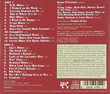 Oscar Peterson: Oscar Peterson/_history of an Artist [2CD]
