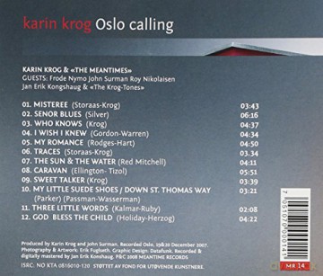 Karin Krog: Oslo Calling [CD]