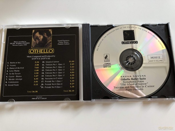 Savvas Savva: Othello [CD]