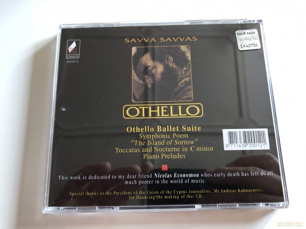 Savvas Savva: Othello [CD]