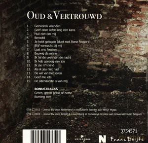 Frans Duijts: Oud en Vertrouwd [CD]