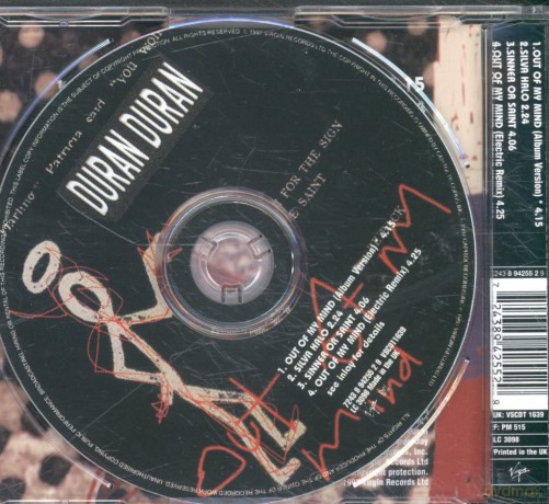 Duran Duran: Out Of My Mind [CD]