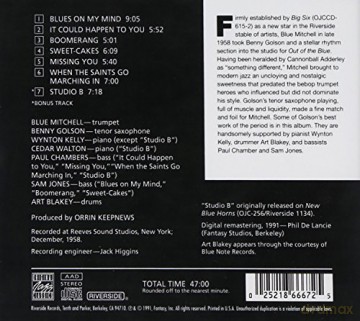 Blue Mitchell: Out of the Blue [CD]