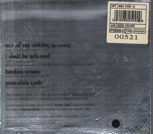 Paul Weller: Out Of The Sinking [CD]