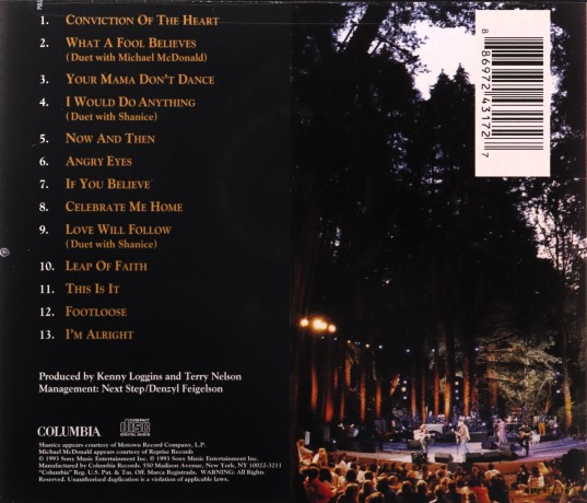 Kenny Loggins: Outside: From the Redwoods [CD]