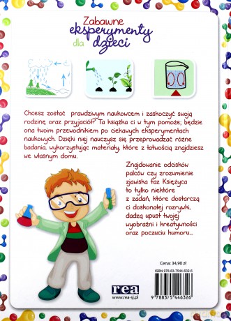 Zabawne eksperymenty dla dzieci [KSIĄŻKA]