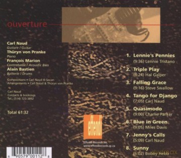 Carl Naud: Ouverture [CD]