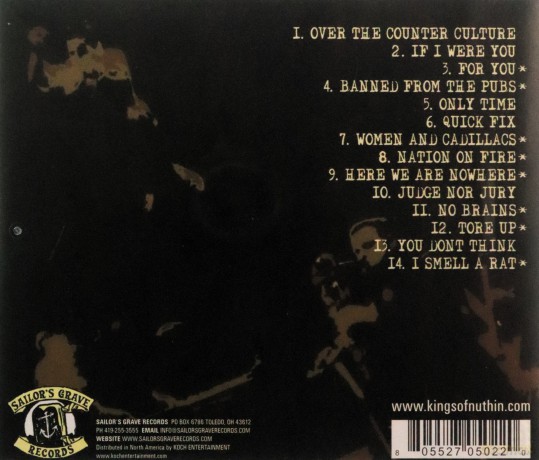 Kings of Nuthin: Over The Counter Culture [CD]