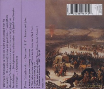 Placido Domingo: Overture 1812/Romeo Und Julia [CD]