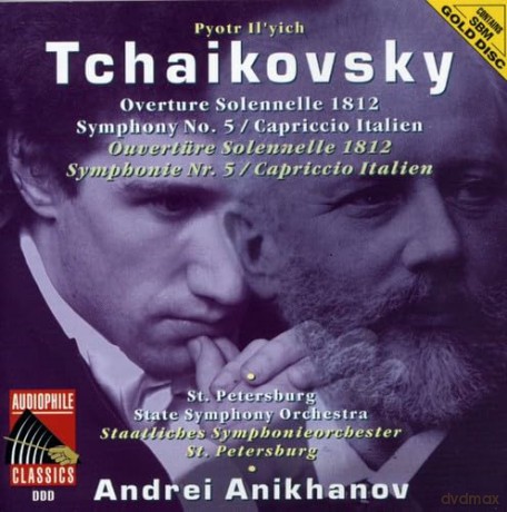 Pyotr Tchaikovsky: Overture Solennelle 1812 [CD]
