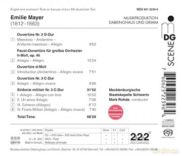 Mayer: Overtures D Major [CD]