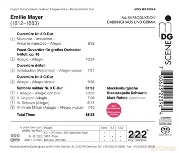 Mayer: Overtures D Major [CD]