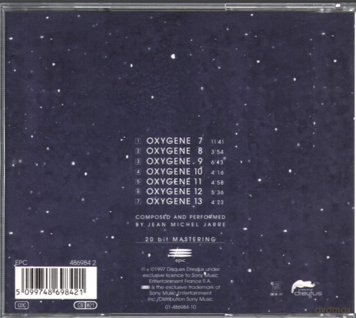 Jean Michel Jarre: Oxygene 7 - 13 [CD]
