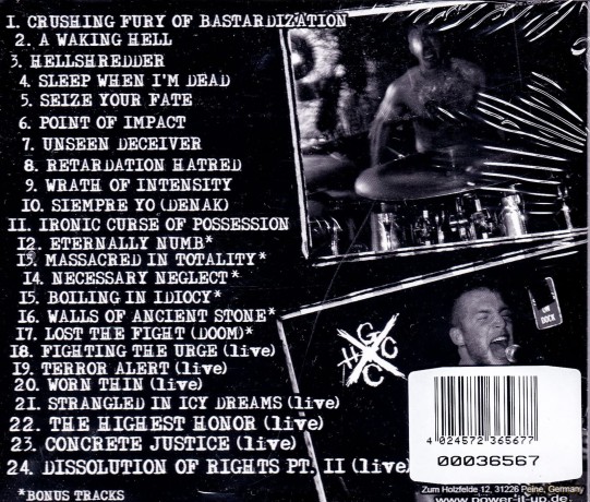 Crushing Fury of Bastardization: p.l.f. [CD]