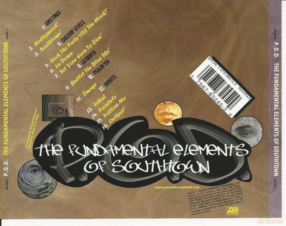 P.O.D.: P.O.D.-Fundamental Elements Of Southtown [CD]