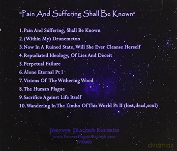 Darkest Grove: Pain and Suffering.. [CD]