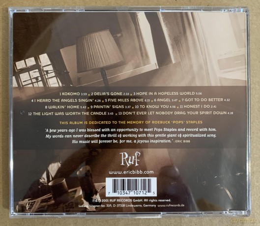 Eric Bibb: Painting Signs [CD]