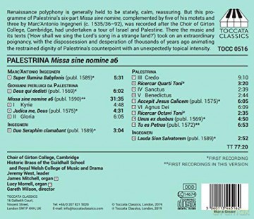 Palestrina [CD]