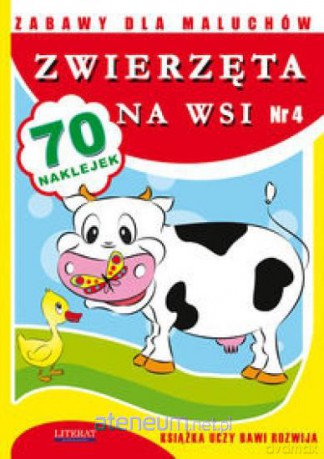 Zabawy dla maluchów. Zwierzęta na wsi [KSIĄŻKA]