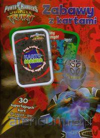 Zabawy z kartami - Power Rangers [KSIĄŻKA]