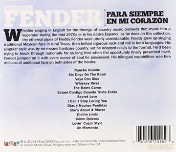 Freddy Fender: Para Siempre en Mi Corazon [CD]