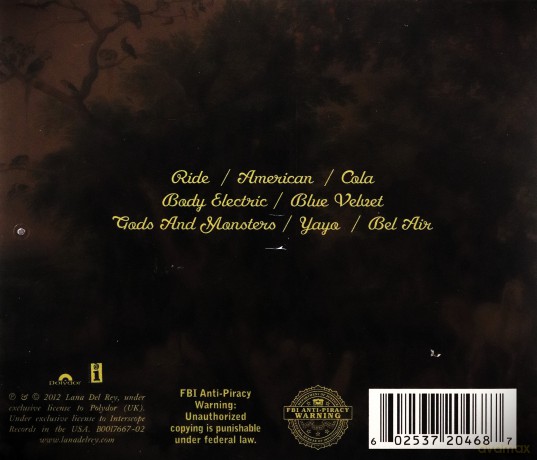 Lana Del Rey: Paradise [CD]