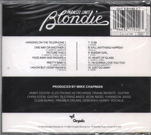 Blondie: Parallel Lines [CD]