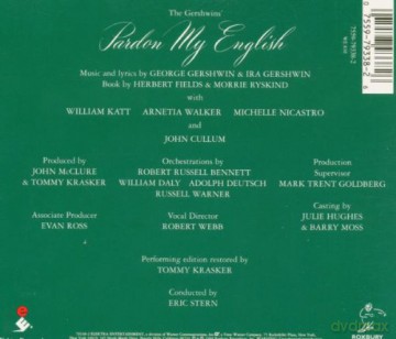 George and Ira Gershwin: Pardon My English/stern [CD]