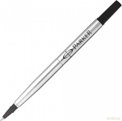 Parker: Parker Ricariche Per Penna A Sfera Con Pennino Medio Nero Medio Confezione Da 12 Black [CD]