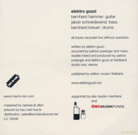 Elektro Guzzi: Parquet [CD]