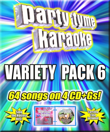 Party Tyme Karaoke - Variety Pack 6 [CD]