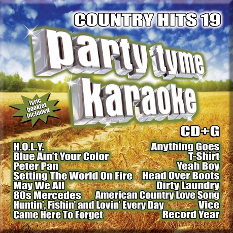 Party Tyme Karaoke: Country Hits 19 [CD]