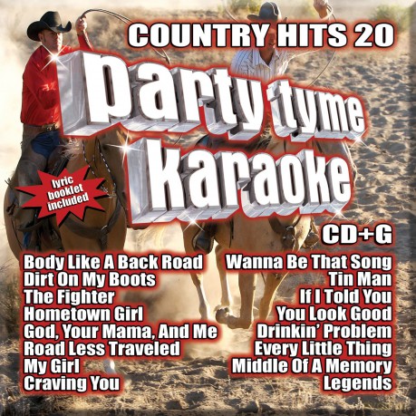 Karaoke: Party Tyme Karaoke: Country Hits 20 [CD]